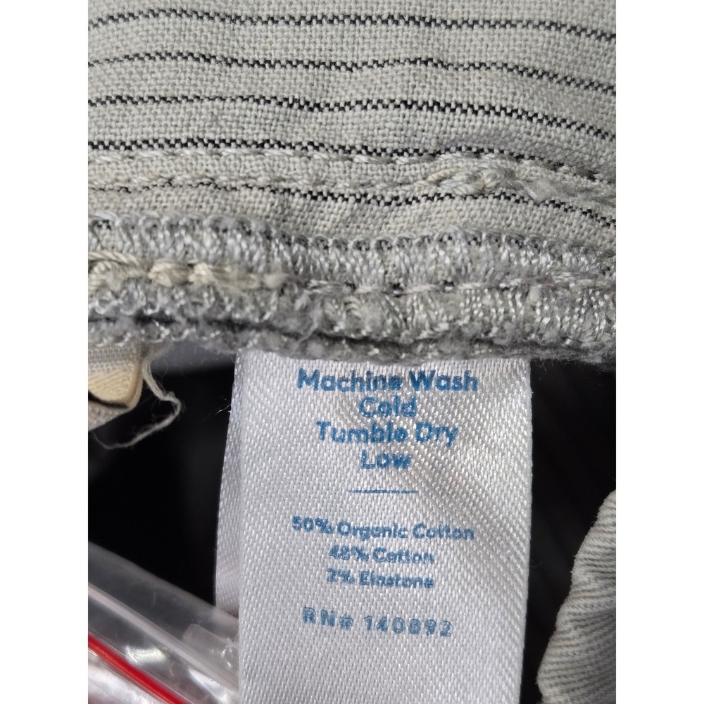 Marine Layer Mens Slim Fit Jogger Pants Grey Organic Cotton Stretch Large - Picture 8 of 11